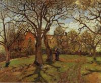 Pissarro, Camille - Chestnut Trees, Louveciennes, Spring